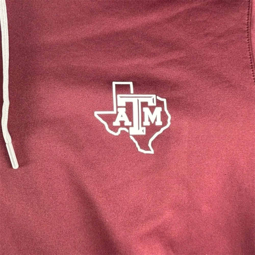 adidas Texas A&M Aggies Jacket Mens 3XL Maroon Hooded Full Zip SEC team‎ issued